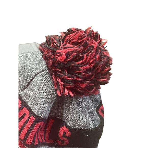 Arizona‎ Cardinals Football Red Sport Knit New Era Beanie Winter Hat NFL Pom Pom - Picture 4 of 5